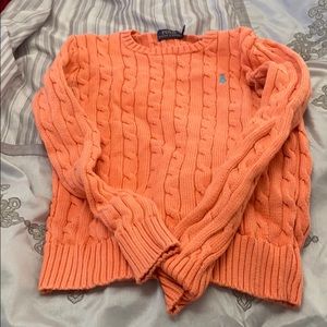 Polo sweater (Coral)